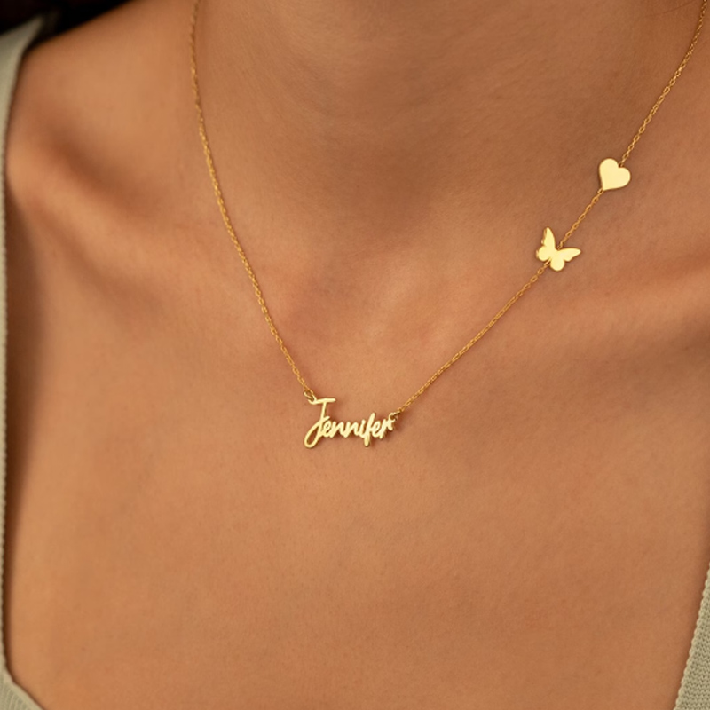 Kişiselleştirilmiş özelleştiri - Birth Flower Necklace incelemesi ve fiyatı