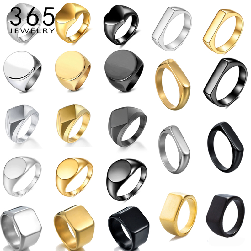 365 Paslanmaz Çelik Punk Rock  - Initial Ring Custom incelemesi ve fiyatı